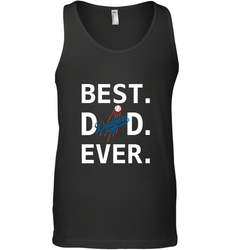 Best Los Angeles Dodgers Dad Ever Baseball MLB Fathers Day Men's Tank Top