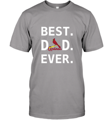 Best St Louis Cardinals Dad Ever Baseball MLB Fathers Day Men's T-Shirt Men's T-Shirt - amzapparel