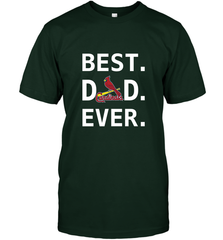 Best St Louis Cardinals Dad Ever Baseball MLB Fathers Day Men's T-Shirt Men's T-Shirt - amzapparel