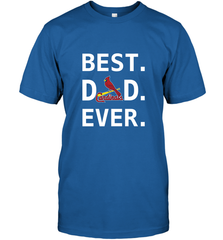 Best St Louis Cardinals Dad Ever Baseball MLB Fathers Day Men's T-Shirt Men's T-Shirt - amzapparel