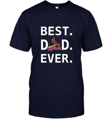 Best St Louis Cardinals Dad Ever Baseball MLB Fathers Day Men's T-Shirt Men's T-Shirt - amzapparel