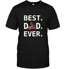 Best St Louis Cardinals Dad Ever Baseball MLB Fathers Day Men's T-Shirt Men's T-Shirt - amzapparel