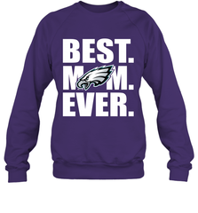 Best Philadelphia Eagles Mom Ever NFL Team Mother's Day Gift Crewneck Sweatshirt Crewneck Sweatshirt - amzapparel