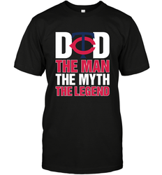 Minnesota Twins Dad The Man The Myth The Legend Father's Day MLB Men's T-Shirt