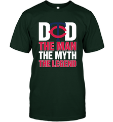 Minnesota Twins Dad The Man The Myth The Legend Father's Day MLB Men's T-Shirt Men's T-Shirt - amzapparel