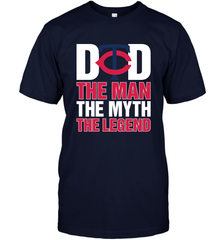 Minnesota Twins Dad The Man The Myth The Legend Father's Day MLB Men's T-Shirt Men's T-Shirt - amzapparel