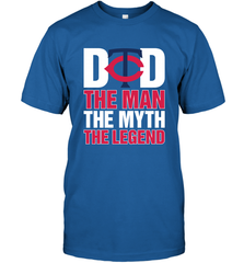 Minnesota Twins Dad The Man The Myth The Legend Father's Day MLB Men's T-Shirt Men's T-Shirt - amzapparel