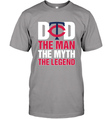 Minnesota Twins Dad The Man The Myth The Legend Father's Day MLB Men's T-Shirt Men's T-Shirt - amzapparel