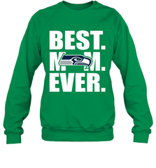 Best Seattle Seahawks Mom Ever NFL Team Mother's Day Gift Crewneck Sweatshirt Crewneck Sweatshirt - amzapparel