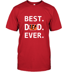 Best Cincinnati Bengals Dad Best Dad Ever NFL Football Fathers Day Men's T-Shirt Men's T-Shirt - amzapparel