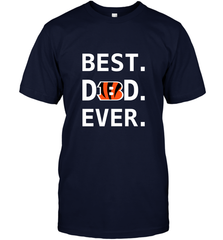 Best Cincinnati Bengals Dad Best Dad Ever NFL Football Fathers Day Men's T-Shirt Men's T-Shirt - amzapparel