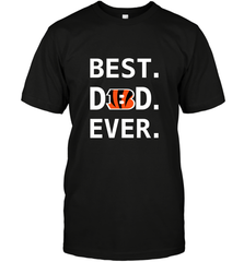 Best Cincinnati Bengals Dad Best Dad Ever NFL Football Fathers Day Men's T-Shirt Men's T-Shirt - amzapparel