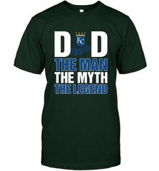 Kansas City Royals Dad The Man The Myth The Legend Father's Day MLB Men's T-Shirt Men's T-Shirt - amzapparel