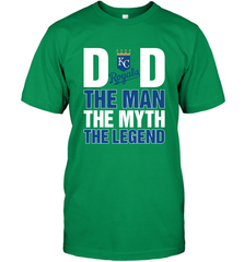 Kansas City Royals Dad The Man The Myth The Legend Father's Day MLB Men's T-Shirt Men's T-Shirt - amzapparel