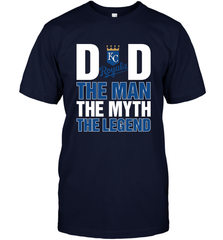 Kansas City Royals Dad The Man The Myth The Legend Father's Day MLB Men's T-Shirt Men's T-Shirt - amzapparel