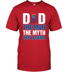 Kansas City Royals Dad The Man The Myth The Legend Father's Day MLB Men's T-Shirt Men's T-Shirt - amzapparel