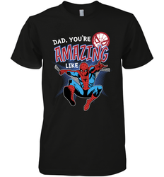 Marvel Spider Man Amazing Dad Father's Day Gifts Men's Premium T-Shirt