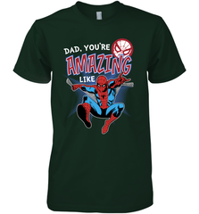 Marvel Spider Man Amazing Dad Father's Day Gifts Men's Premium T-Shirt Men's Premium T-Shirt - amzapparel