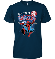 Marvel Spider Man Amazing Dad Father's Day Gifts Men's Premium T-Shirt Men's Premium T-Shirt - amzapparel