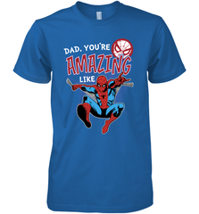 Marvel Spider Man Amazing Dad Father's Day Gifts Men's Premium T-Shirt Men's Premium T-Shirt - amzapparel