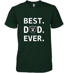 Best Oakland Raiders Dad Best Dad Ever NFL Football Fathers Day Men's Premium T-Shirt Men's Premium T-Shirt - amzapparel