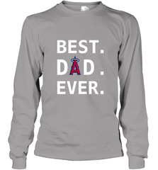 Best Los Angeles Angels Dad Ever Baseball MLB Fathers Day Long Sleeve T-Shirt Long Sleeve T-Shirt - amzapparel