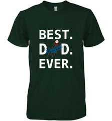 Best Los Angeles Dodgers Dad Ever Baseball MLB Fathers Day Men's Premium T-Shirt Men's Premium T-Shirt - amzapparel