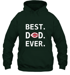 Best Cincinnati Reds Dad Ever Baseball MLB Fathers Day Hooded Sweatshirt Hooded Sweatshirt - amzapparel