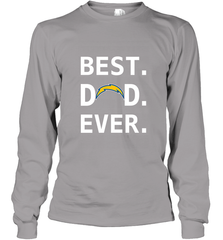Best Los Angeles Chargers Dad Best Dad Ever NFL Football Fathers Day Long Sleeve T-Shirt Long Sleeve T-Shirt - amzapparel
