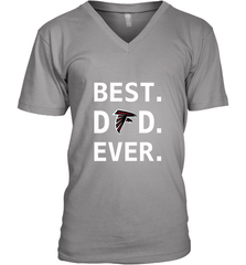 Best Atlanta Falcons Dad Best Dad Ever NFL Football Fathers Day Men's V-Neck T-Shirt Men's V-Neck T-Shirt - amzapparel