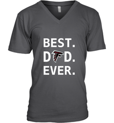 Best Atlanta Falcons Dad Best Dad Ever NFL Football Fathers Day Men's V-Neck T-Shirt Men's V-Neck T-Shirt - amzapparel