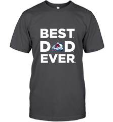 Best Colorado Avalanche Dad Ever Hockey NHL Fathers Day GIft For Daddy Men's T-Shirt Men's T-Shirt - amzapparel