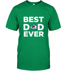 Best Colorado Avalanche Dad Ever Hockey NHL Fathers Day GIft For Daddy Men's T-Shirt Men's T-Shirt - amzapparel