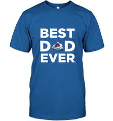 Best Colorado Avalanche Dad Ever Hockey NHL Fathers Day GIft For Daddy Men's T-Shirt Men's T-Shirt - amzapparel