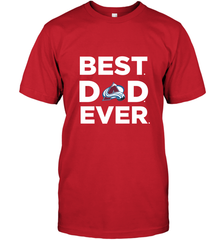 Best Colorado Avalanche Dad Ever Hockey NHL Fathers Day GIft For Daddy Men's T-Shirt Men's T-Shirt - amzapparel