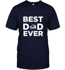 Best Colorado Avalanche Dad Ever Hockey NHL Fathers Day GIft For Daddy Men's T-Shirt Men's T-Shirt - amzapparel