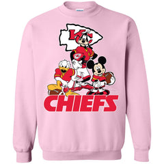 Mickey Mouse Kansas City Chiefs American Football Nfl Sports Shirt Crewneck Pullover Sweatshirt Crewneck Pullover Sweatshirt - amzapparel