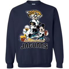Mickey Mouse Jacksonville Jaguar American Football Nfl Sports Shirt Crewneck Pullover Sweatshirt Crewneck Pullover Sweatshirt - amzapparel