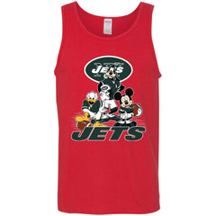 Mickey Mouse New York Jets American Football Nfl Sports Shirt Men Cotton Tank Men Cotton Tank - amzapparel