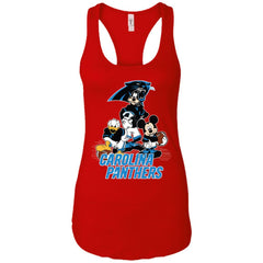 Mickey Mouse Carolina Panthers American Football Nfl Sports Shirt Women Tank Top Women Tank Top - amzapparel
