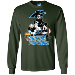 Mickey Mouse Carolina Panthers American Football Nfl Sports Shirt Men Long Sleeve Shirt Men Long Sleeve Shirt - amzapparel