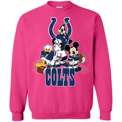 Mickey Mouse Indianapolis Colts American Football Nfl Sports Shirt Crewneck Pullover Sweatshirt Crewneck Pullover Sweatshirt - amzapparel