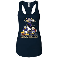 Mickey Mouse Baltimore Ravens American Football Nfl Sports Shirt Women Tank Top Women Tank Top - amzapparel