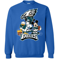 Mickey Mouse Philadelphia Eagle American Football Nfl Sports Shirt Crewneck Pullover Sweatshirt Crewneck Pullover Sweatshirt - amzapparel