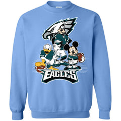 Mickey Mouse Philadelphia Eagle American Football Nfl Sports Shirt Crewneck Pullover Sweatshirt Crewneck Pullover Sweatshirt - amzapparel