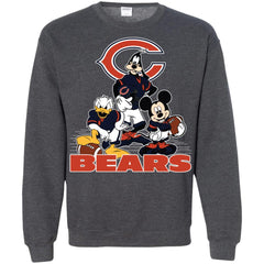 Mickey Mouse Chicago Bears American Football Nfl Sports Shirt Crewneck Pullover Sweatshirt Crewneck Pullover Sweatshirt - amzapparel