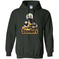 Mickey Mouse Pittsburgh Steelers American Football Nfl Sports Shirt Pullover Hoodie Sweatshirt Pullover Hoodie Sweatshirt - amzapparel