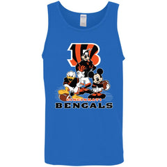 Mickey Mouse Cincinnati Bengals American Football Nfl Sports Shirt Men Cotton Tank Men Cotton Tank - amzapparel