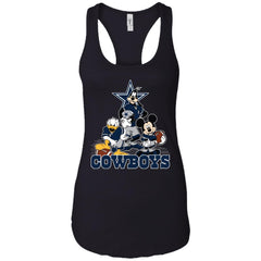 Mickey Mouse Dallas Cowboys American Football Nfl Sports Shirt Women Tank Top Women Tank Top - amzapparel