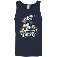 Mickey Mouse Philadelphia Eagle American Football Nfl Sports Shirt Men Cotton Tank Men Cotton Tank - amzapparel